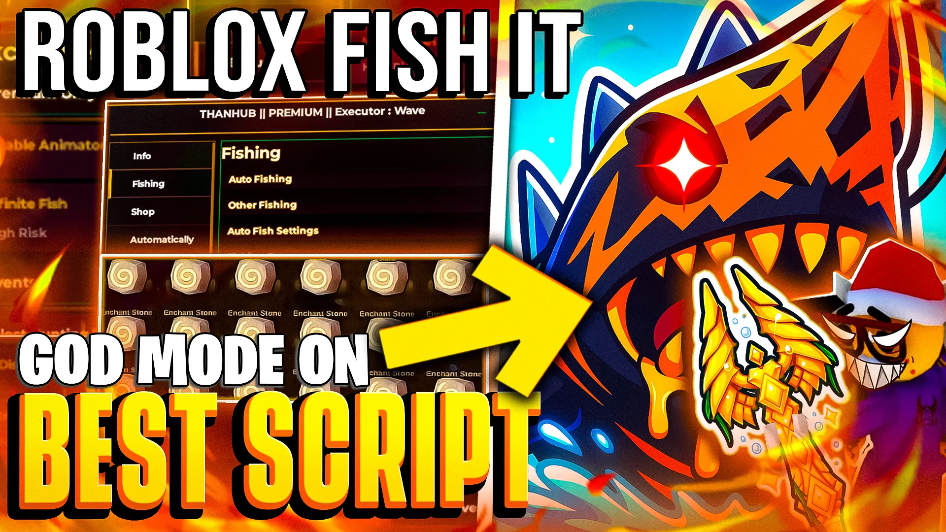 ROBLOX | FISH IT | INFINITE FISHES | DUPE FISHES | KEYLESS SCRIPT | INSTANT SPAWN RODS