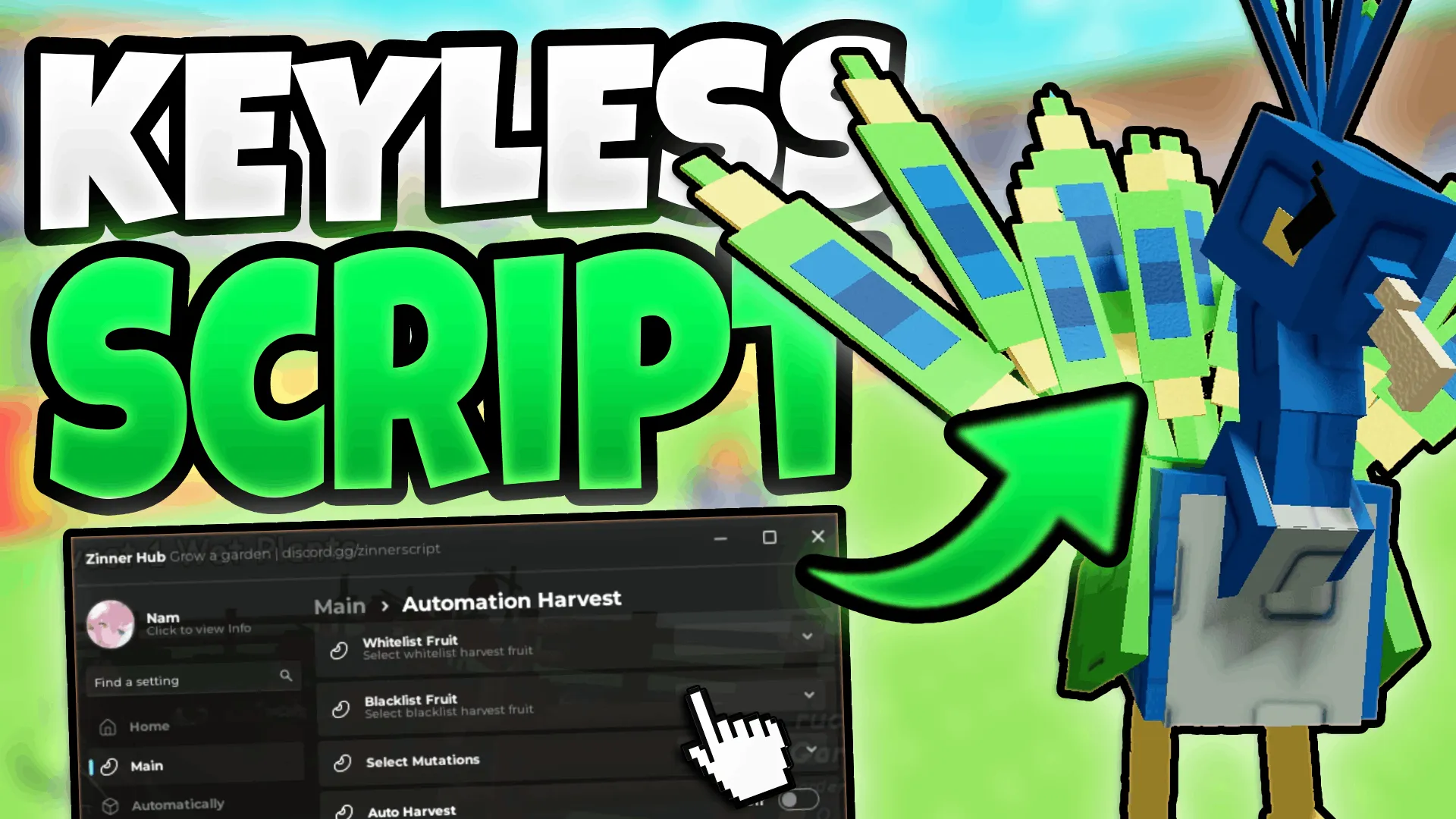 Grow A Garden 2025 | Best KEYLESS Script